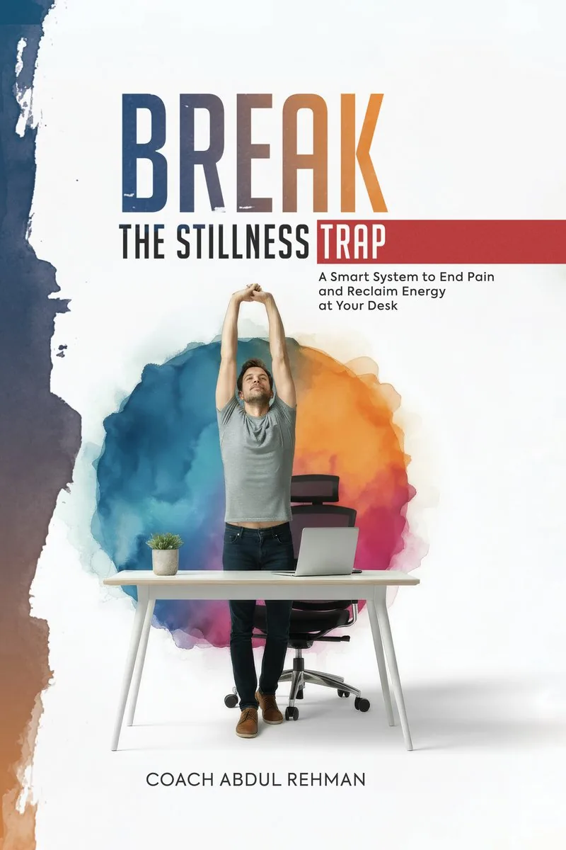 The book Break the Stillness Trap by Coach Abdul Rehman